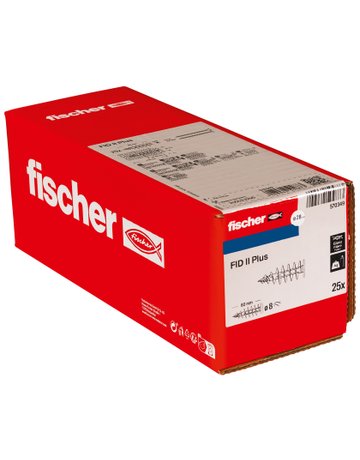 Bild Dämmstoffdübel FID II Plus Kunststoff,80mm,TX40 - fischer-1