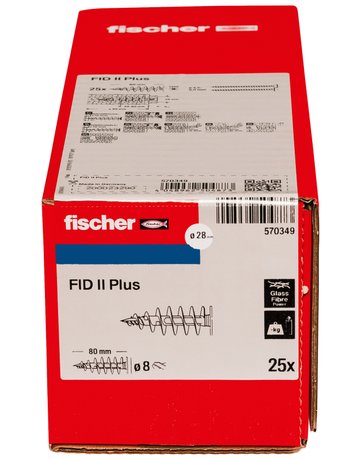 Bild Dämmstoffdübel FID II Plus Kunststoff,80mm,TX40 - fischer-2