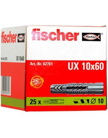 Bild Universaldübel UX 10x60 in Faltschachtel - fischer-2