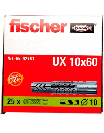 Bild Universaldübel UX 10x60 in Faltschachtel - fischer-3