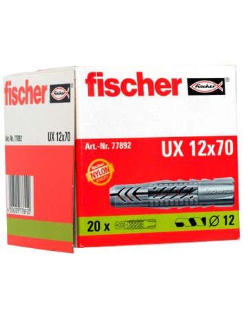 Bild Universaldübel UX 12x70 in Faltschachtel - fischer-2