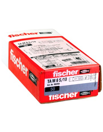 Bild Schwerlastanker TA M 6 S/10S,zng Stahl,zn,mit 6KT.-Schraube M 6x 60 - fischer-1