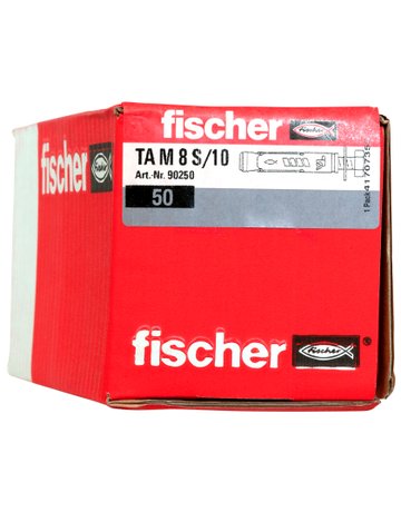 Bild Schwerlastanker TA M 8 S/10S,zng Stahl,zn,mit 6KT.-Schraube M 8x 65 - fischer-2