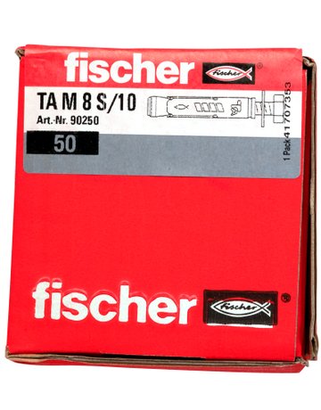 Bild Schwerlastanker TA M 8 S/10S,zng Stahl,zn,mit 6KT.-Schraube M 8x 65 - fischer-3