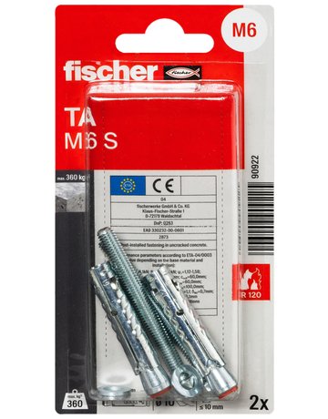 Bild Schwerlastanker TA M6 S/10,VE 2 - fischer-1