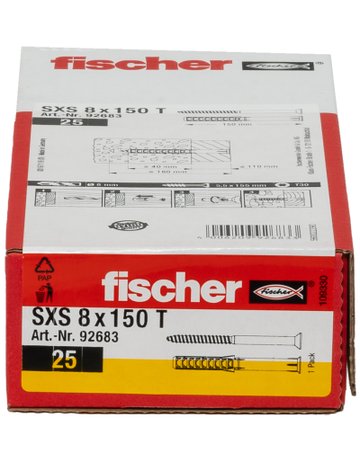 Bild Langschaftdübel SXS 8x150 T - fischer-1