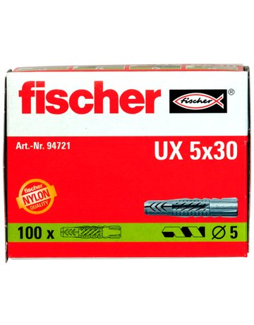 Bild Universaldübel UX 5x30 ohne Rand - fischer-2