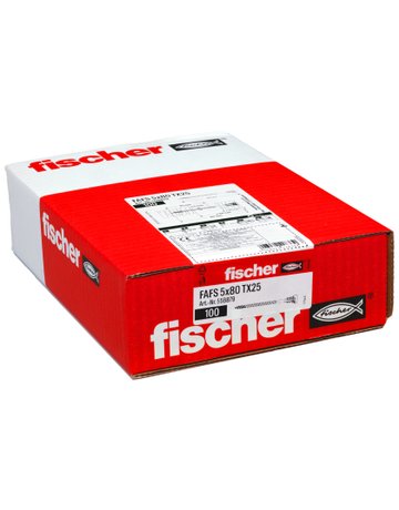 Bild Justierschraube FAFS 5,0x80 TX25 100 - fischer-2