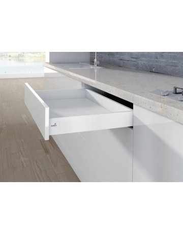Bild ArciTech Zarge, Zargenhöhe 94 mm x NL 400 mm, weiß, rechts - Hettich-1