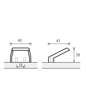 Bild MB-Knopf,Zink Milo 9345412,schwarz - Hettich-8