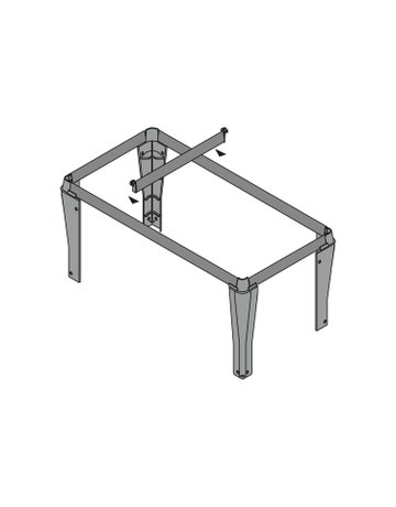 Bild Zwischensteg, 600 mm, schwarz - Hettich-1