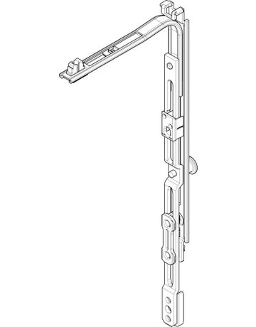 DK-Eckumlenkung, Axer, NT, Stahl verzinkt - Roto | KOCH Freiburg GmbH