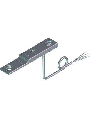 DK-MVS-Kontaktelement, 48V DC, IP 67, VdS B, Kunststoff lichtgrau - Roto