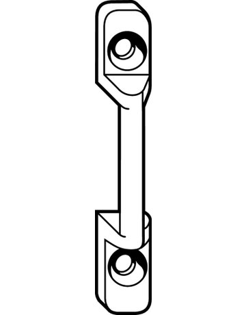 Drehkipp-Mittelschließer, NT, DIN Links-Rechts, Zinkdruckguss - Roto