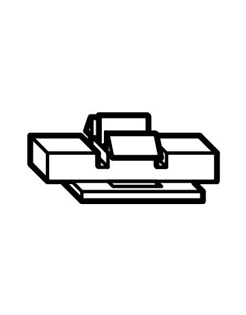DK-Hubbegrenzer, für Getriebe, 90°, NT, DIN Links-Rechts - Roto