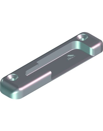 DK-Sicherheitsschließstück, NT, DIN Rechts, Zinkdruckguss, silberfarbig - Roto