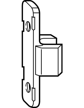 Drehkipp-Mittelschließer, NT, DIN Links-Rechts, Zinkdruckguss - Roto