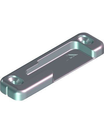 DK-Sicherheitsschließstück, NT, DIN Links, Zinkdruckguss, silberfarbig - Roto