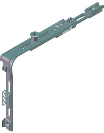 DK-Eckumlenkung kurz, NT, Stahl verzinkt - Roto