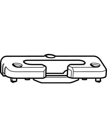 Drehkipp-Kipplager, NT, Nr. 259, DIN Links-Rechts, Zinkdruckguss - Roto