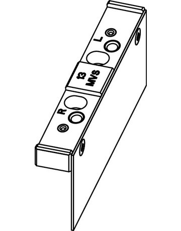Drehkipp-Bohrlehre, MVS, E-Tec, DIN Links-Rechts, Stahl, verzinkt - Roto