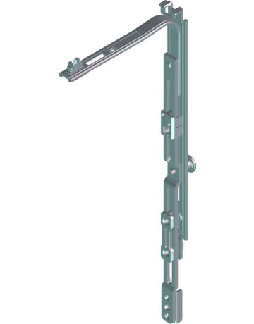 DK-Eckumlenkung, Axer, Stahl verzinkt - Roto