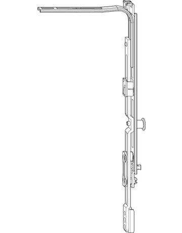 DK-Eckumlenkung, Axer Royal 250, NT, Stahl verzinkt - Roto