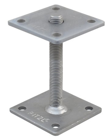Pfostenträger PTP easy Gewindestangen Gewinde M20 x 150 mm ZiNiP - Pitzl