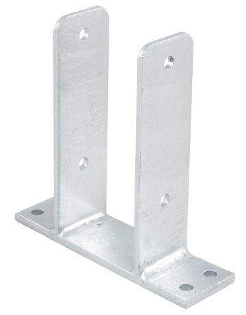 Pfostenträger für Zaunpfosten lichte Weite 91 mm feuerverzinkt - Pitzl