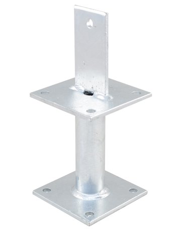 Pfostenträger PTP easy feste Ausführung "CE" Höhe 160 mm feuerverzinkt - Pitzl