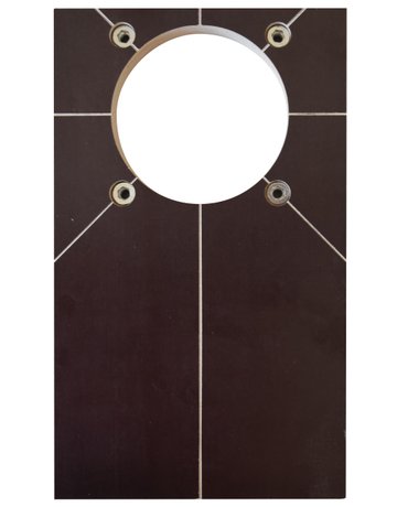 Frässchablone für FM8 Ø 80 mm z.Auffräsen (Art. Nr. 58000.0000) - Pitzl