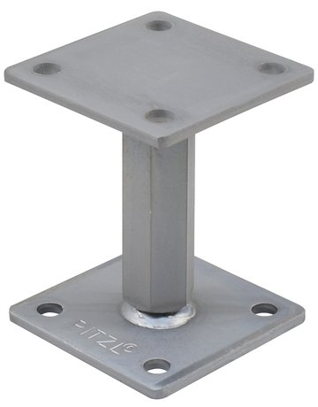 Pfostenträger PTP easy RS/LS Gewinde Verstellbereich 142-207 mm ZiNiP - Pitzl