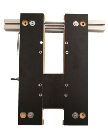 Fräs und Montagelehre aus Alu / Sperrholz - Pitzl