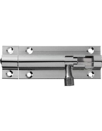 Grendelriegel, mit Schlaufe, 96/65 C/DFNLI, Breite 25x Länge 65mm, verchromt - ABUS