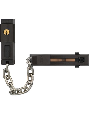 Wohnungseingangstür- Türkette, abschließbar, SK78 B/DFNLI, Stahl braun gehärtet - ABUS