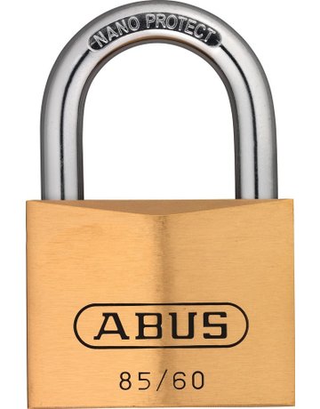 Zyl. Vorhangschloss Nr. 85 /60 2 Schlüssel gleichschließend A3 = KA 2715 - ABUS