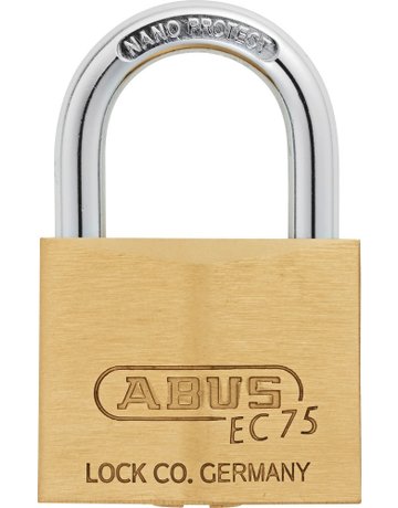 Zyl. Vorhangschloss Nr. 75 /40 5 Schlüssel verschieden - ABUS