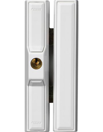 Fenster- Universal-Zusatzschloss, abschließbar, FTS88 AL0089, gleichschließend, Stahl weiß - ABUS