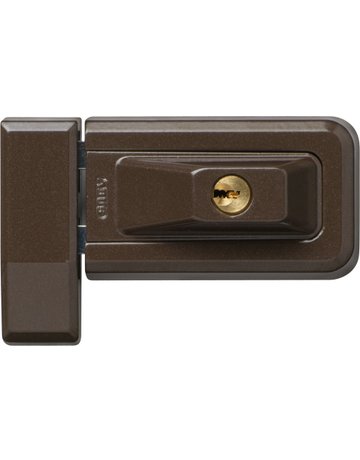 Fenster- Universal-Zusatzschloss, abschließbar, 3030 AL0089, gleichschließend, Stahl braun - ABUS