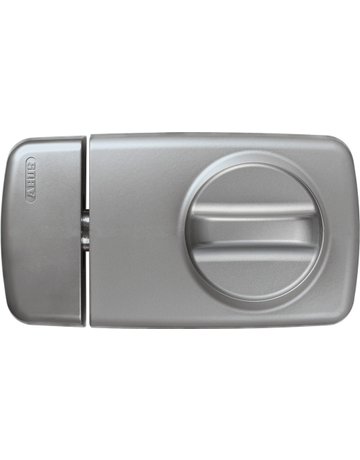 Wohnungseingangstür- Zusatzschloss, 7010 EK, mit Drehknauf, DIN Links-Rechts, silber - ABUS