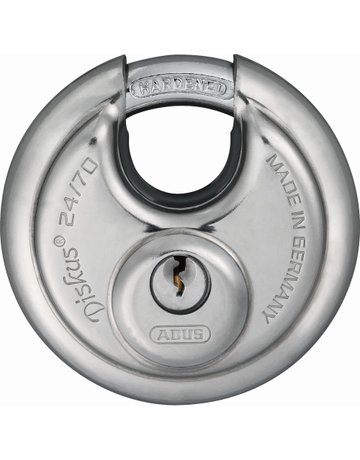 Diskus-Vorhangschloss 24/70 2 Schlüssel gleichschließend - ABUS