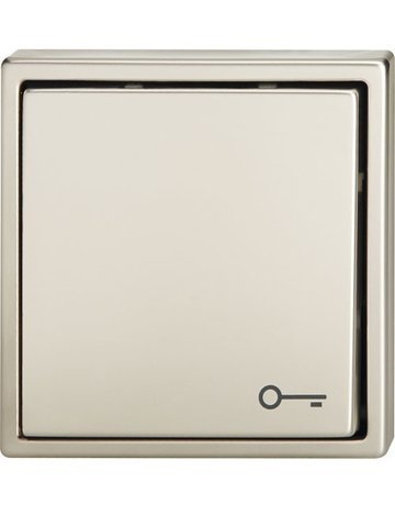 HT-Türöffnersteuerung, 1011, Taster, Unterputz, edelstahl - effeff