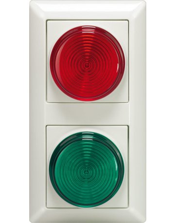 SIGNALDOSE ROT/GRÜN 1050R/G UP 24 V - effeff