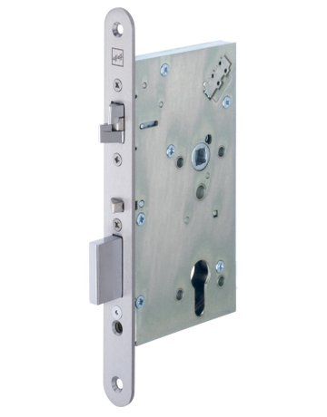 Einsteckschloss 709X PZW 72/9,D65,F24x235rd,chr.,Panikausführung E - effeff