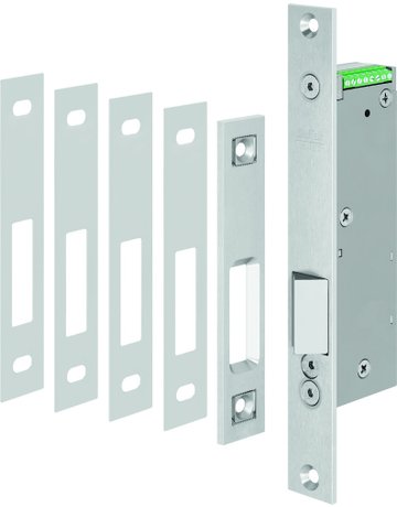 FLUCHTTÜRVERRIEGELUNG 352M RR AK-RR MIT GEGENSTÜCK UND ECKIGEM SBL EST - effeff