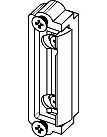 Austauschstück, ohne Schließblech, 1418-100 - effeff