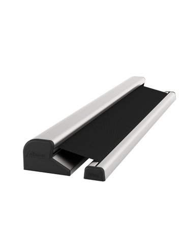 Fingerschutz Nr-30 Bandgegenseite silber Standardlänge 1925 mm, Tuch schwarz - Athmer