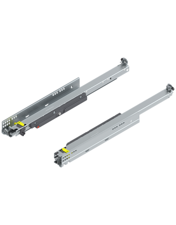 MOVENTO mit TIP-ON, Vollauszug, Führung, 40 kg, NL=550 mm, für Kupplung, links/rechts, verzinkt - Blum