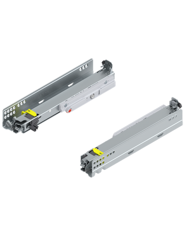 MOVENTO mit TIP-ON, Vollauszug, Führung, 40 kg, NL=300 mm, für Kupplung, links/rechts, verzinkt - Blum