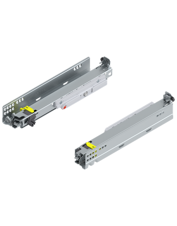 MOVENTO mit TIP-ON, Vollauszug, Führung, 40 kg, NL=320 mm, für Kupplung, links/rechts, verzinkt - Blum